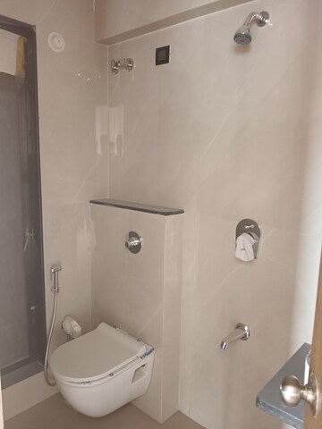 Bathroom in 2 BHK Apartment at DGS Sheetal Tapovan, Malad East – for Rent