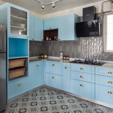Kitchen in 3 BHK Apartment at Comfort Zone, Dasar – for Rent