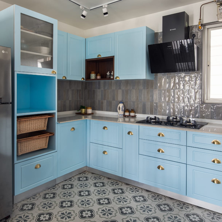 Kitchen, comfort-zone 3 Bedroom 1200 Sq.Ft. Apartment In Dasar Pune 9023262