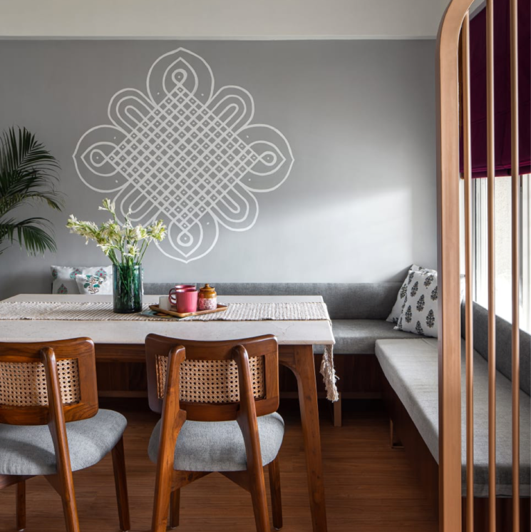 Living Room, comfort-zone 3 Bedroom 1200 Sq.Ft. Apartment In Dasar Pune 9023262