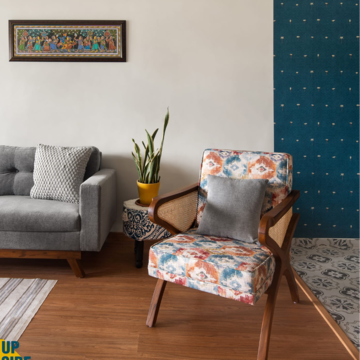 Living Room in 3 BHK Apartment at Comfort Zone, Dasar – for Rent