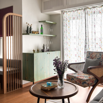 Living Room in 3 BHK Apartment at Comfort Zone, Dasar – for Rent