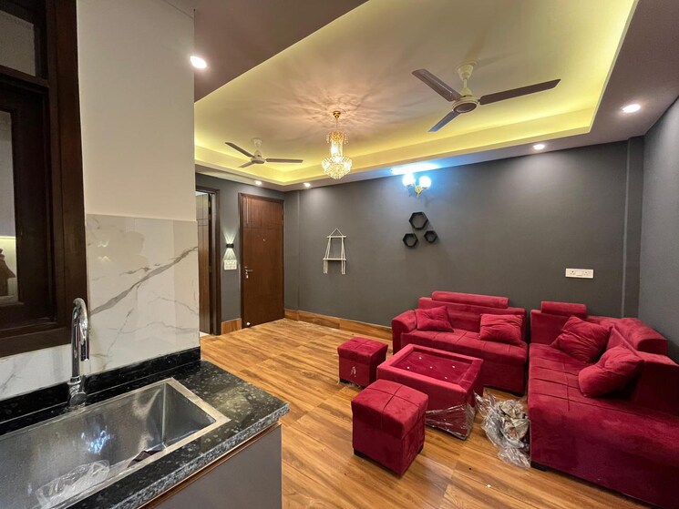 Living Room, freedom fighters enclave 3 Bedroom 1700 Sq.Ft. Builder Floor In Freedom Fighters Enclave Delhi 9023271