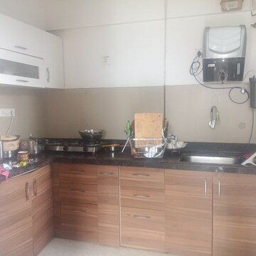 Kitchen in 2 BHK Apartment at Basileo Apartment, Pimple Gurav – for Rent