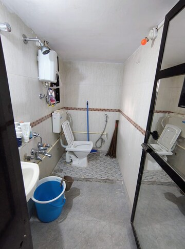 Bathroom in 1 BHK Apartment at Neha Galaxy, Prabhadevi – for Rent