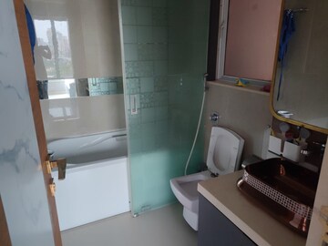 Bathroom in 3 BHK Apartment at Sabari Palm View, Chembur – for Sale