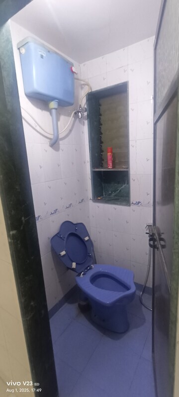 Bathroom in 1 BHK Apartment at Sankalp Siddhi Society, Malad East – for Rent