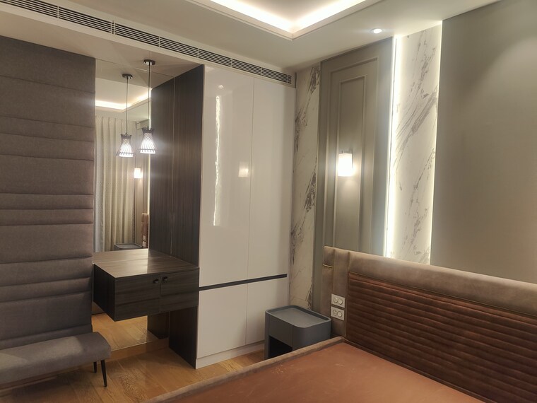 Living Room, bhartiya-leela-residences 1 Bedroom 1177 Sq.Ft. Apartment In Thanisandra Main Road Bangalore 9023376