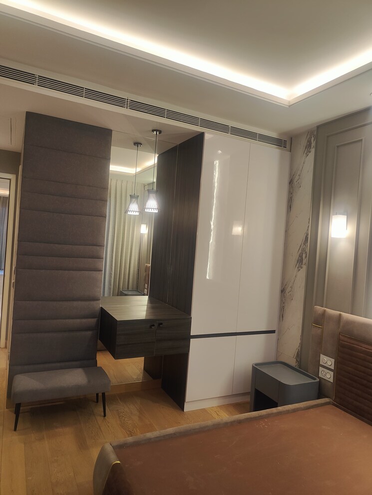 Living Room, bhartiya-leela-residences 1 Bedroom 1177 Sq.Ft. Apartment In Thanisandra Main Road Bangalore 9023382