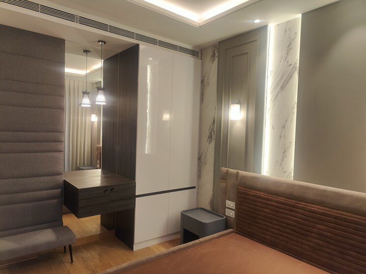 Living Room, bhartiya-leela-residences 1 Bedroom 1177 Sq.Ft. Apartment In Thanisandra Main Road Bangalore 9023382