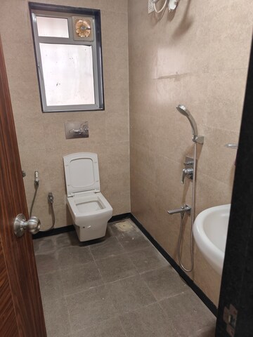 Bathroom in 3 BHK Apartment at Jiten Apartment, Andheri West – for Rent