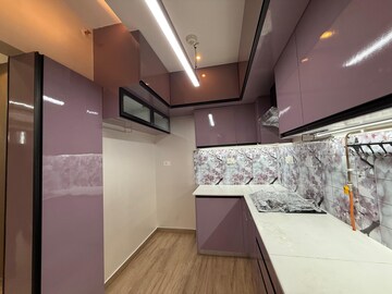 Kitchen in 2 BHK Apartment at Bhartiya City Nikoo Homes II, Thanisandra Main Road – for Sale