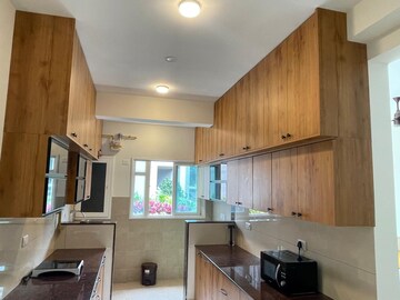 Kitchen in 3 BHK Apartment at LnT Raintree Boulevard, Hebbal – for Rent