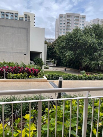 Balcony in 3 BHK Apartment at LnT Raintree Boulevard, Hebbal – for Rent