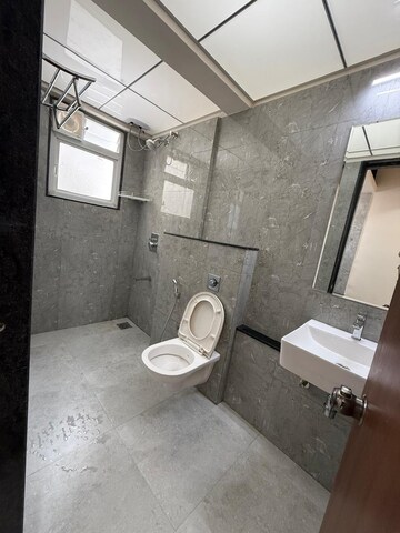 Bathroom in 3 BHK Apartment at VTP Leonara, Mahalunge – for Rent