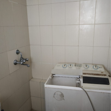 Bathroom in 2 BHK Apartment at Puri Pratham, Sector 84 – for Rent