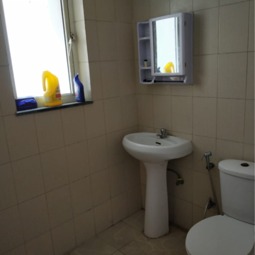 Bathroom in 2 BHK Apartment at Puri Pratham, Sector 84 – for Rent
