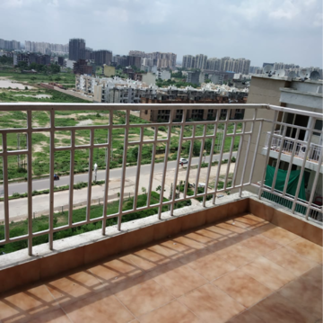 Balcony in 2 BHK Apartment at Puri Pratham, Sector 84 – for Rent