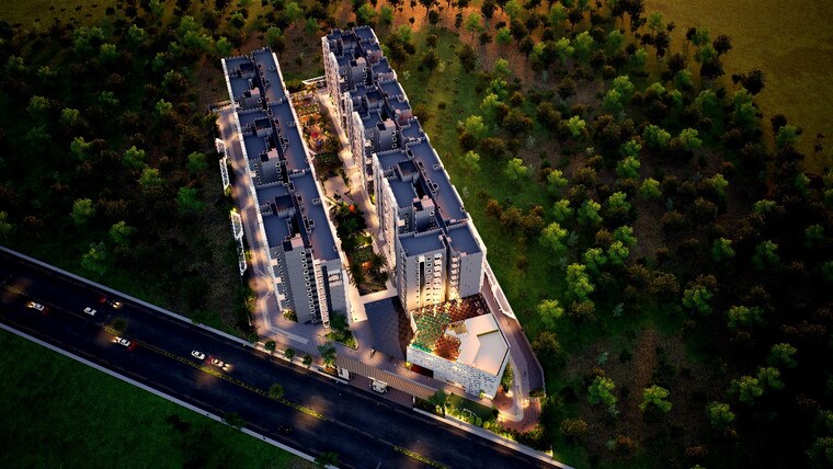 Exterior View, vanshika-natures-harmony 3 Bedroom 2011 Sq.Ft. Apartment In Talaghattapura Bangalore 9023426