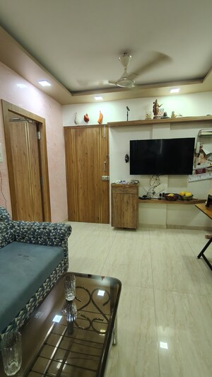 Living Room in 2 BHK Apartment at Bhoomi Gokul, Goregaon East – for Sale