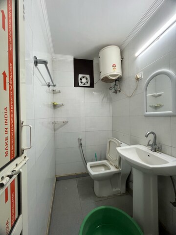Bathroom in 2 BHK Builder Floor at Saket – for Rent