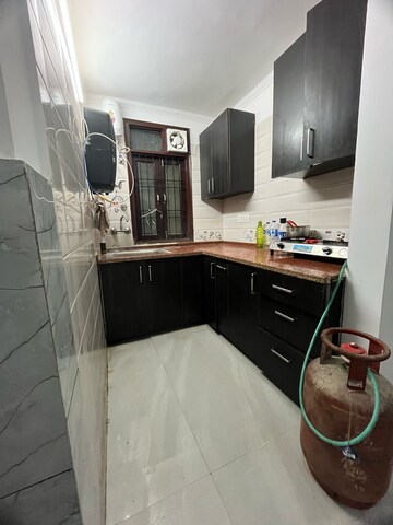 Kitchen in 2 BHK Builder Floor at Saket – for Rent