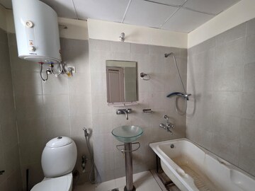 Bathroom in 3 BHK Apartment at Orchid Petals, Sector 49 – for Rent