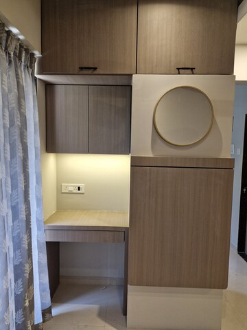 Living Room in 1 BHK Apartment at K M Horizon Palms 2, Owale – for Rent