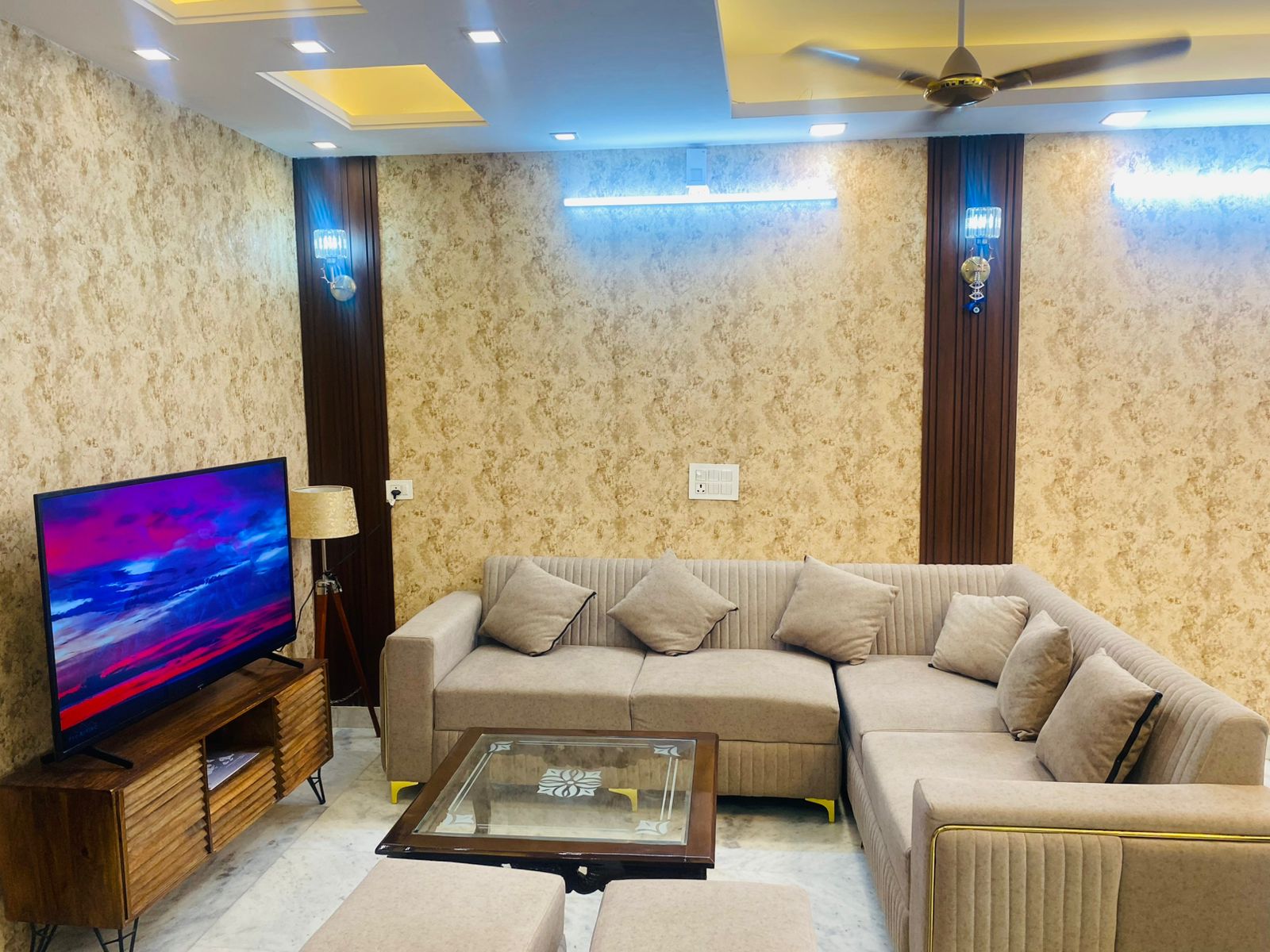 2 BHK + Study Room Builder Floor For Rent in Vishnu Garden