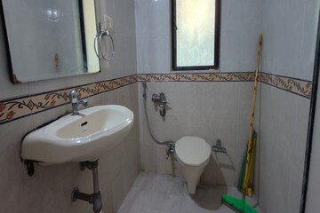 Bathroom in 3 BHK Apartment at Mahindra Lifespaces The Great Eastern Gardens, Kanjurmarg West – for Rent