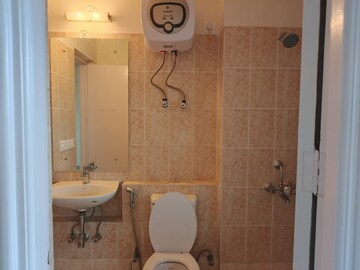 Bathroom in 2 BHK Apartment at Shapoorji Pallonji Joyville Gurgaon, Sector 102 – for Rent