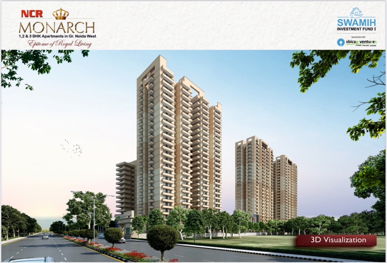 3 BHK 1345 Sq.Ft. Apartment in NCR Monarch