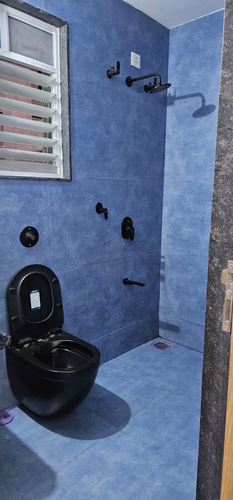 Bathroom, unique-k-town 3 Bedroom 1000 Sq.Ft. Apartment In Kiwale Pune 9023805