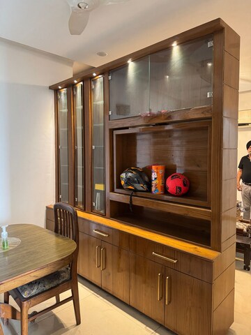 Kitchen in 3.5 BHK Apartment at Affinity Greens, International Airport Road – for Rent
