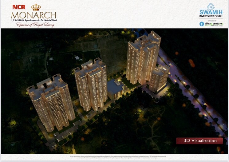 Master Plan, ncr-monarch 3 Bedroom 1400 Sq.Ft. Apartment In Sector 1 Greater Noida Greater Noida 9023804