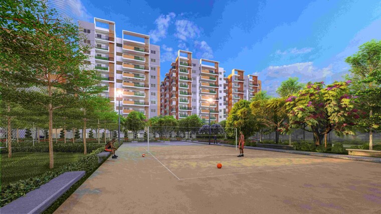 Exterior View, oorjita-vedant 2 Bedroom 1308 Sq.Ft. Apartment In Narsingi Hyderabad 9023834