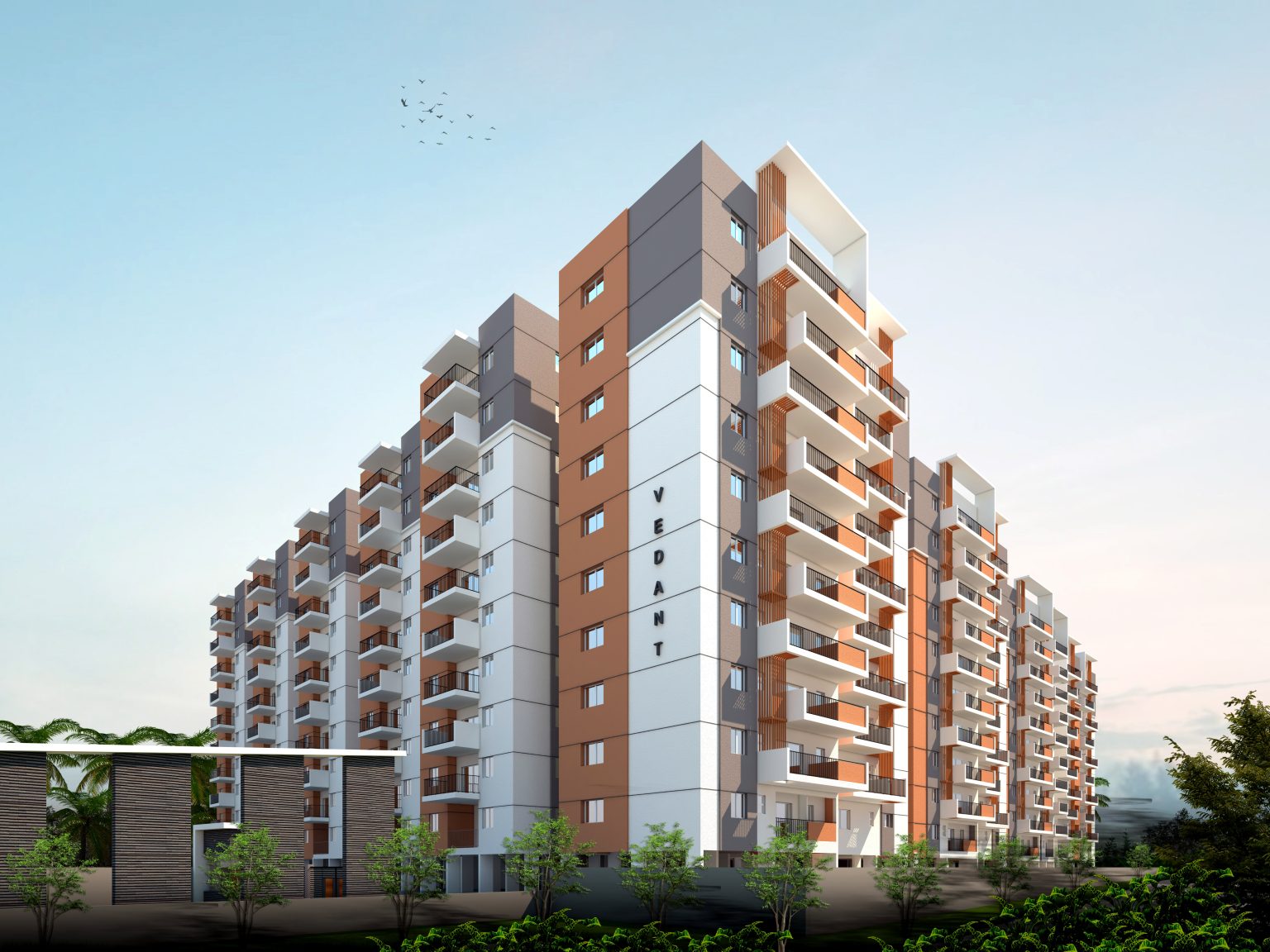 2 BHK Apartment For Sale in Oorjita Vedant