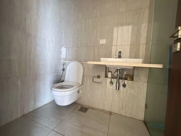 Bathroom in 3 BHK Apartment at Runwal Elegante, Andheri West – for Rent