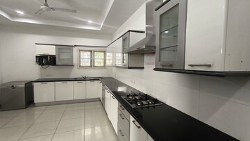Kitchen in 3 BHK Apartment at Rajapushpa Provincia, Narsingi – for Rent