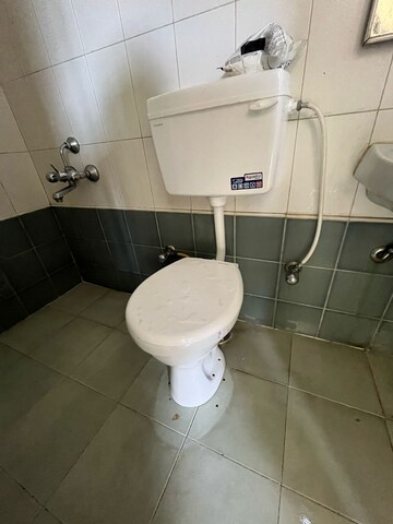 Bathroom in 1 BHK Apartment at Hiranandani Estate Brentford, Ghodbunder Road – for Rent