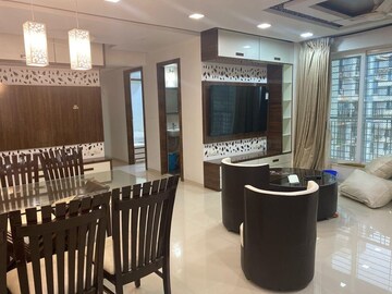 Living Room in 3 BHK Apartment at DLH Orchid, Andheri West – for Rent