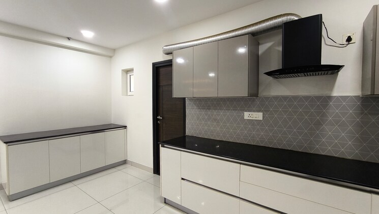 Kitchen, rajapushpa-provincia 3 Bedroom 2660 Sq.Ft. Apartment In Narsingi Hyderabad 9023895