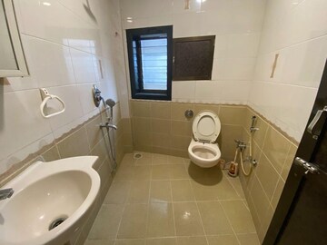 Bathroom in 3 BHK Apartment at Versova Heights, Versova – for Rent