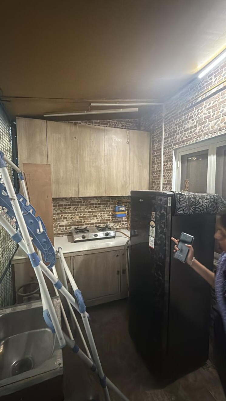 Kitchen, kalkaji 1 Bedroom 800 Sq.Ft. Builder Floor In Kalkaji Delhi 9023969