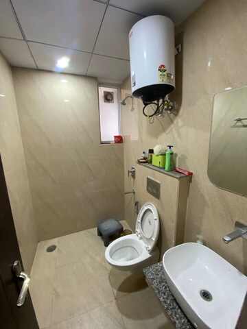 Bathroom in 3.5 BHK Apartment at Affinity Greens, International Airport Road – for Rent