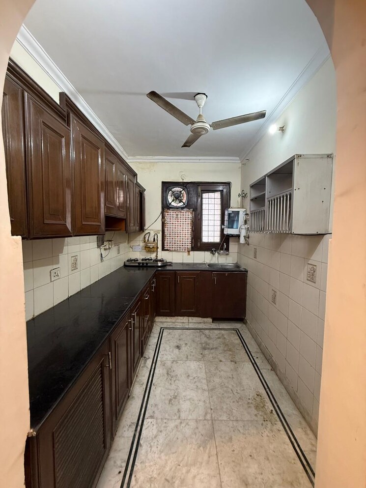 Kitchen, kalkaji 2 Bedroom 1200 Sq.Ft. Builder Floor In Kalkaji Delhi 9023989