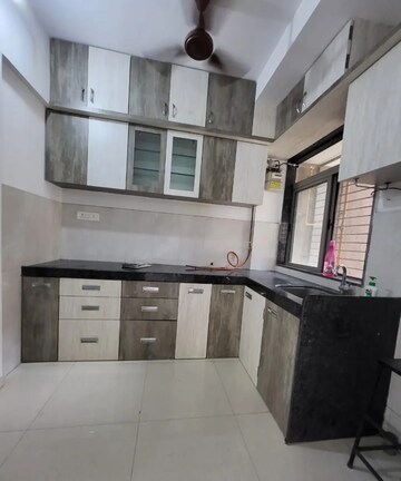 Kitchen in 2 BHK Apartment at Runwal Eirene, Balkum Pada – for Rent