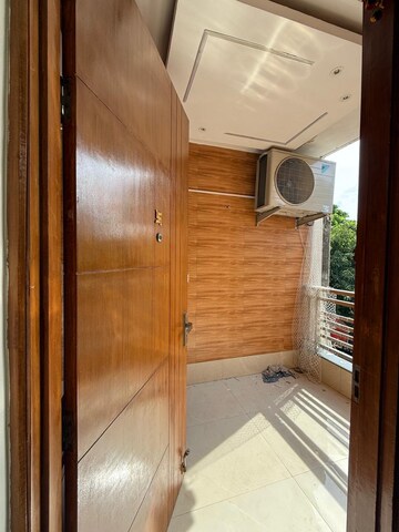 Balcony in 2 BHK Builder Floor at Kalkaji – for Rent