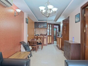 Living Room in 3 BHK Builder Floor at Chittaranjan Park – for Rent