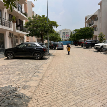 Parking in 3.5 BHK Builder Floor at Wave City, Bayana – for Rent